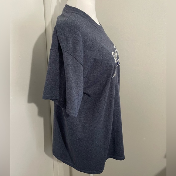 PIGEON FORGE TENNESSEE Unisex Men T-Shirt Tee Blue Embroidered Large - Picture 5 of 8